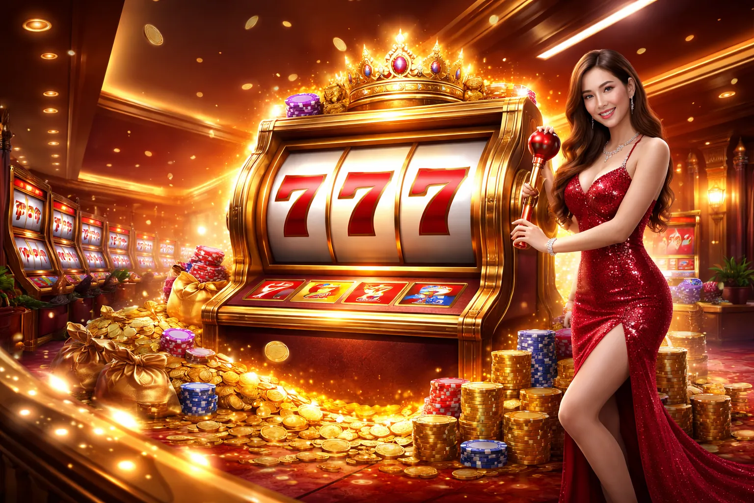 Hình ảnh chính trò chơi quay hũ 69vin